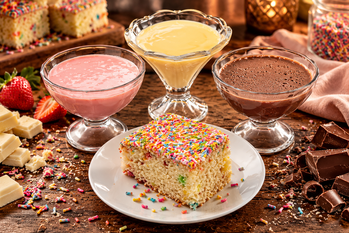 Rainbow Sprinkle Cake