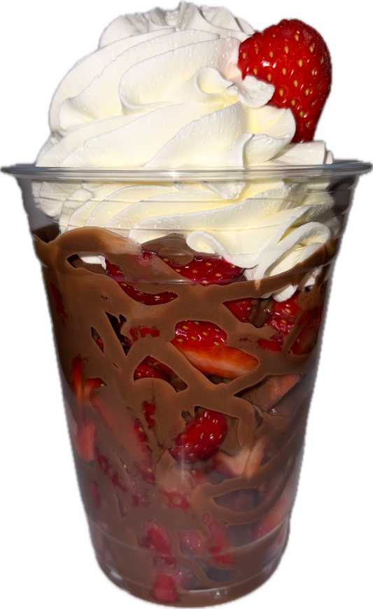 Fresh Strawberries & Chocolate Sauce
